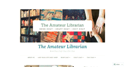 Desktop Screenshot of amateurlibrarian.com